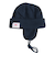 ニット帽 EAR MAFF ニットキャップ ビーニー SL23FW-HAT003NVY フリーサイズ 紐付き 耳当て付き 紺