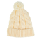 エアボーン（ARBN）ジュニア NATURE POM ニット帽 S AB43WC1573 WHT