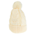 エアボーン（ARBN）ジュニア NATURE POM ニット帽 S AB43WC1573 WHT
