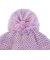エアボーン（ARBN）ガールズ NATURE POM ニット帽AB43WC1574 PNK