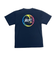 バレーボールウェア バックボール グラデーション半袖Ｔシャツ VB23TS02-01 速乾