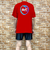 バレーボールウェア 半袖Tシャツ バックボールグラデーション VB23TS02-61 速乾