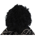 ベスプ（VESP）ジュニア 帽子 ニット帽 耳あて VPJB1007BK