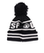 ベスプ（VESP）ジュニア 帽子 ニット帽 ロゴ VPJB1009BK
