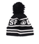 ベスプ（VESP）ジュニア 帽子 ニット帽 ロゴ VPJB1009BK