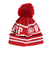 ベスプ（VESP）ジュニア 帽子 ニット帽 ロゴ VPJB1009RD