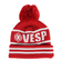 ベスプ（VESP）ジュニア 帽子 ニット帽 ロゴ VPJB1009RD
