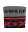 ベスプ（VESP）ジュニア 子供 スキー スノーボード ソックス 1足組 VPJK1003BK