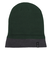 帽子 ニット帽 AT23 BLOCKED GREEN