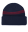 ニット帽 ニットキャップ AT23 MINI STRIPE NAVY