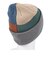 帽子 ニット帽 AT23 PATCHWORK GREY