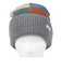 帽子 ニット帽 AT23 PATCHWORK GREY