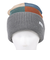 帽子 ニット帽 AT23 PATCHWORK GREY