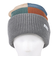 帽子 ニット帽 AT23 PATCHWORK GREY