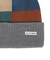 帽子 ニット帽 AT23 PATCHWORK GREY