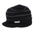 帽子 ニットキャップ バイザー AT23 VISOR BLACK