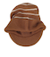 帽子 ニットキャップ バイザー VISOR AT23 BROWN