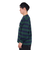 エクストララージ（XLARGE）COLLEGE LOGO STRIPED 長袖ボーダーTシャツ 101234011006-GREEN