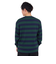 エクストララージ（XLARGE）COLLEGE LOGO STRIPED 長袖ボーダーTシャツ 101234011006-GREEN