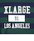 エクストララージ（XLARGE）COLLEGE LOGO STRIPED 長袖ボーダーTシャツ 101234011006-GREEN