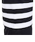 エクストララージ（XLARGE）COLLEGE LOGO STRIPED 長袖ボーダーTシャツ 101234011006-WHITE
