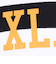 エクストララージ（XLARGE）COLLEGE LOGO STRIPED 長袖ボーダーTシャツ 101234011006-WHITE