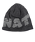 エアボーン（ARBN）帽子 ビッグロゴ ニットキャップ AB43WC1565 GRY