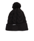 エアボーン（ARBN）ジュニア 帽子 ポンポン NATURE ニット帽 S AB43WC1573 BLK