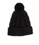 エアボーン（ARBN）ジュニア 帽子 ポンポン NATURE ニット帽 S AB43WC1573 BLK