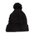 エアボーン（ARBN）ジュニア 帽子 ポンポン NATURE ニット帽 S AB43WC1573 BLK