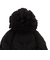 エアボーン（ARBN）ジュニア 帽子 ポンポン NATURE ニット帽 S AB43WC1573 BLK