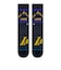 スタンス（STANCE）バスケットボール LA Lakers City Edition クルーソックス 24 A555D23LAL MUL