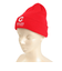ジュニア ニット帽 刺しゅうカフワッチ CP3F0017-WA899-GRST RED