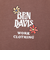 ベンデイビス（BEN DAVIS）HARVEST BRUSHED 長袖Tシャツ 24380022-32BRW