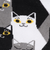 レギュラーソックス Animals 1足組 Black Cat