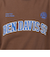 ベンデイビス（BEN DAVIS）カレッジ ブラッシュド 長袖Tシャツ 24380023-32BRW