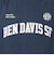 ベンデイビス（BEN DAVIS）カレッジ ブラッシュド 長袖Tシャツ 24380023-60NAV