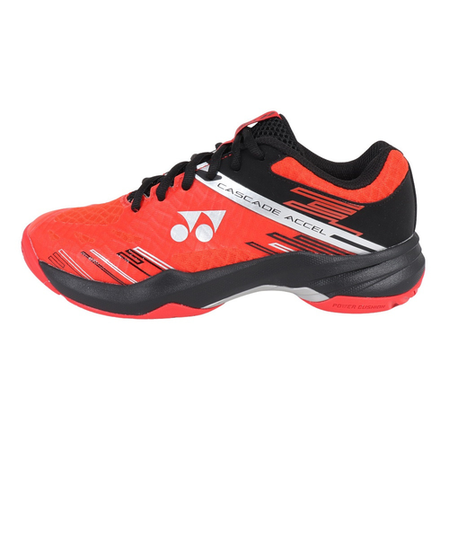 YONEX パワークッションカスタムアクセル SHBCA1 レッド/ブラック ヨネックス YONEX パワークッション カスケード アクセル SHBCA1