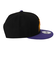 ニューエラ（NEW ERA）帽子 9FIFTY フェニックス・サンズ ブラック パープルバイザー キャンプ 13704982 帽子