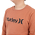 ハーレー（HURLEY）ジュニア B OAO 長袖 スウェット クルー 23 BFL2200001-BRW