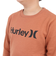 ハーレー（HURLEY）ジュニア B OAO 長袖 スウェット クルー 23 BFL2200001-BRW