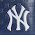 MLB 長財布 ニューヨークヤンキース ロゴ型押し YK-1406P-02-NAVY