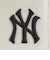 MLB 長財布 ニューヨークヤンキース ロゴ型押し YK-1406P-02-WHITE