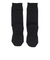 イトイエックス（itoix）ラウンド型 セミロングソックス 1足組 PSO-06-BLK-R