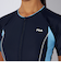 フィラ（FILA）フィットネス水着 レディース 水泳 FILA 配色袖付フルジップセパレート 3132035-NV