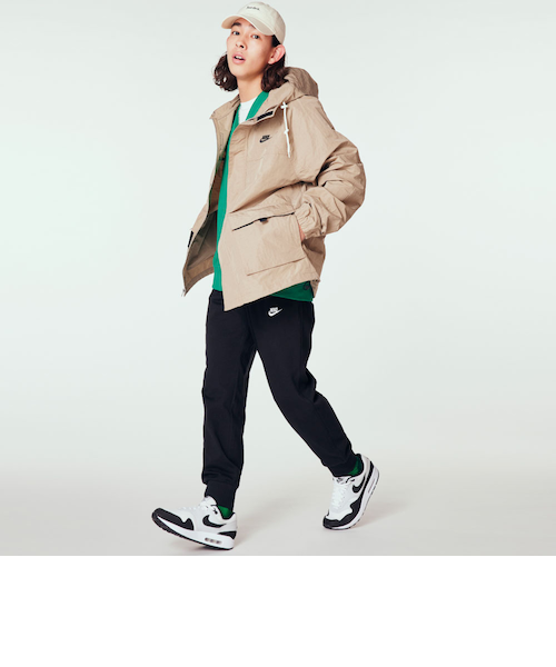 ナイキ（NIKE）ジョガーパンツ クラブ ニット 黒 ブラック 裾リブ