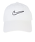 ナイキ（NIKE）帽子 クラブ アンストラクチャード スウッシュ キャップ 白 S-Lサイズ FB5369-100 ランニング ジョギング スポーツ 運動