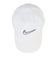 ナイキ（NIKE）帽子 クラブ アンストラクチャード スウッシュ キャップ 白 S-Lサイズ FB5369-100 ランニング ジョギング スポーツ 運動