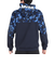 デサント（DESCENTE）総柄グラフィック フードロゴ フルジップフーディー DMMWJF23 BLNV