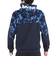 デサント（DESCENTE）総柄グラフィック フードロゴ フルジップフーディー DMMWJF23 BLNV